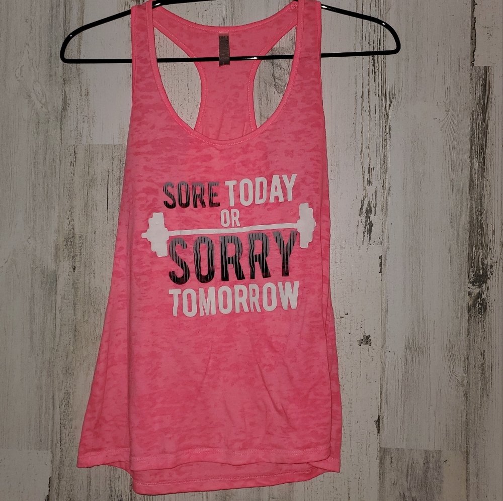 ✔️Pink workout tank top